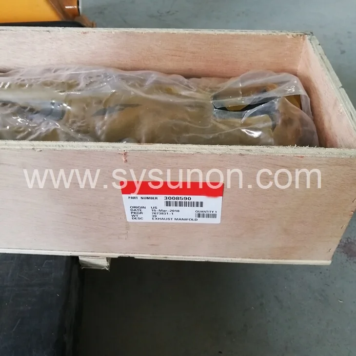 Wet Exhaust Manifold Marine Engine Kta19 Kt19 Qsk19 Exhaust Manifold