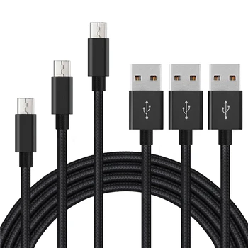 10FT USB 2.0 Micro Wireless Gaming devices Fast Charging Quick Play Charge Cable