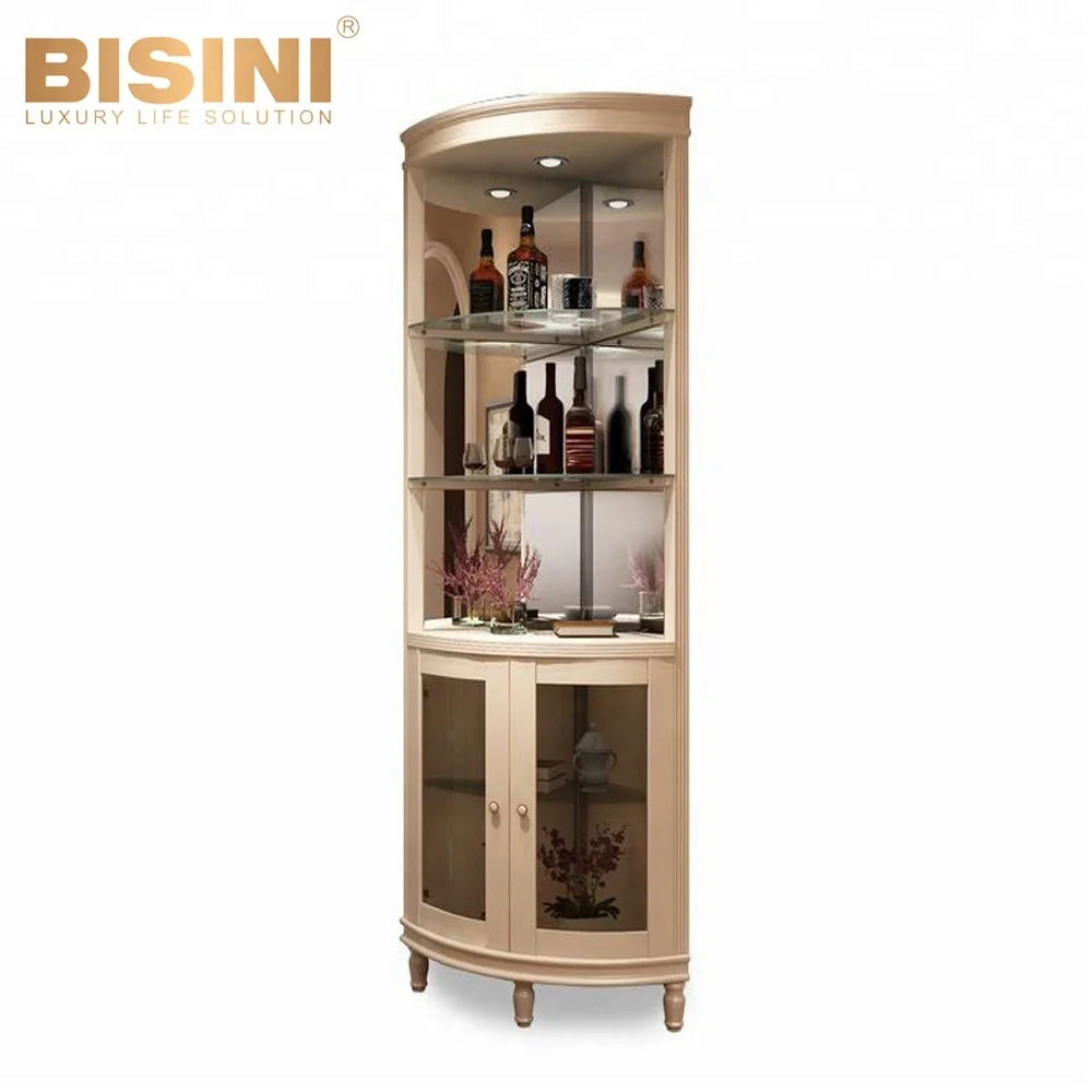 Bisini American Style Corner Cabinet