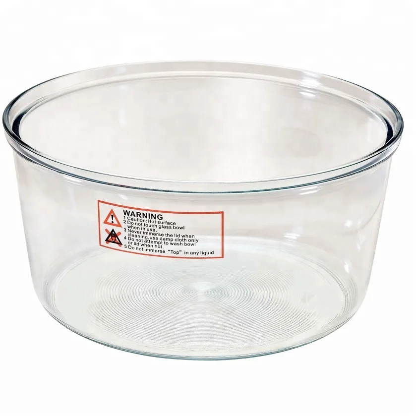 Commercial Table Household Multifunction amazon Convention Halogen Oven Glass Bowl for Sale