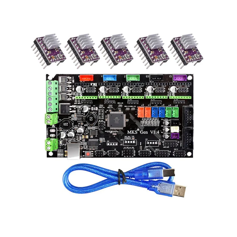 Cncシールド拡張ボードmega 2560 R3 Ramps 1 4 5x A4988 Arduino Reprap用 ヒートシンクを含む Buy 中国ケーブルボードサプライヤー 自動車 コンピュータ エレクトロニクス Product On Alibaba Com