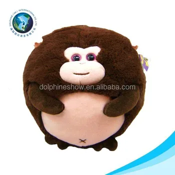 Wholesale Plush Monkey Toy for Kids - Soft Round Ball Shape