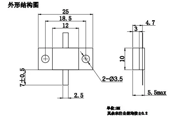 High Power Ceramic RF Resistor 100W 50 Ohms with Wide Operating Temperature -55°C to +165°C and 0~2GHz Frequency Range