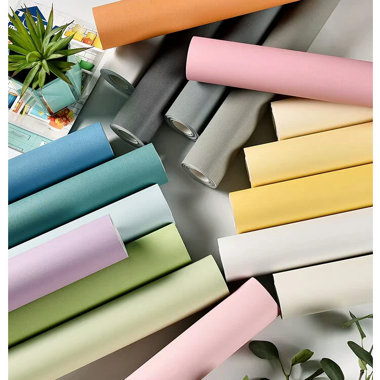 2019 New Pvc Self Adhesive Foil Custom Vinyl Wallpaper Contact Paper Pure Solid Color Simple Wall Stickers For Wall Decorative Buy Simple Wall Stickers Vinyl Wallpaper Contact Paper Pvc Self Adhesive Foil Product On Alibaba Com