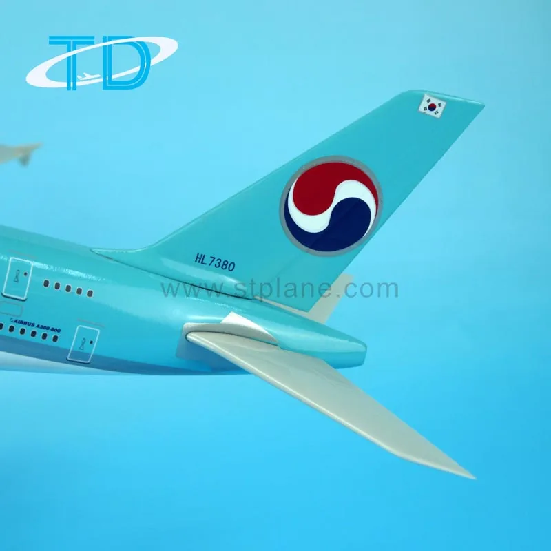 韓国航空エアバス380スケール1:200飛行機モデルビジネスギフト