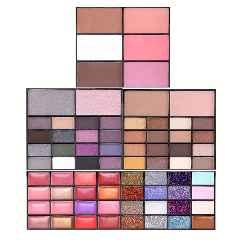 New 74 Color Eyeshadow Palette Set - Professional Makeup