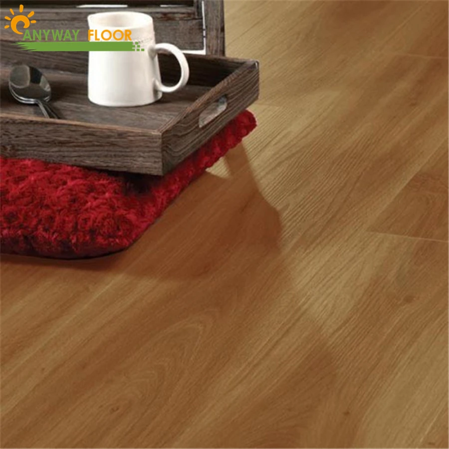 Big Plank Natural Oak Walnut PVC Vinyl Parquet Effect Gray Colors High Gloss Wood Tile Flooring Prices Wood Grain in China