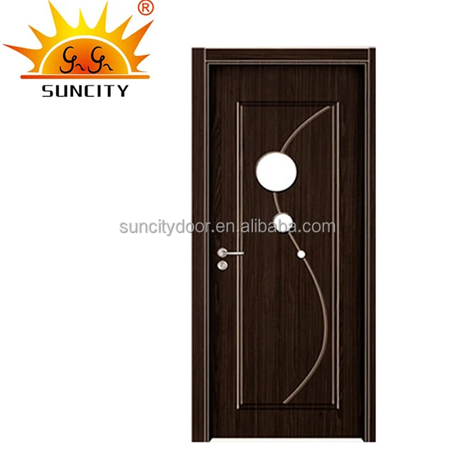 Newest Design Philippines Narra Interior Composite Wood Door Solid Wood Swing Modern Villa WHITE Black Onsite Installation RED