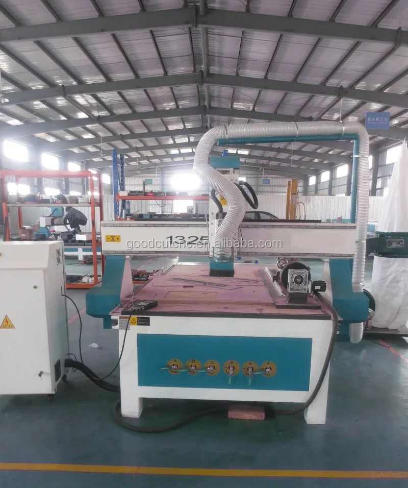 Jinan GoodCut 4 Axis Cnc Woodworking Machine with Nc Studio V10 Controller