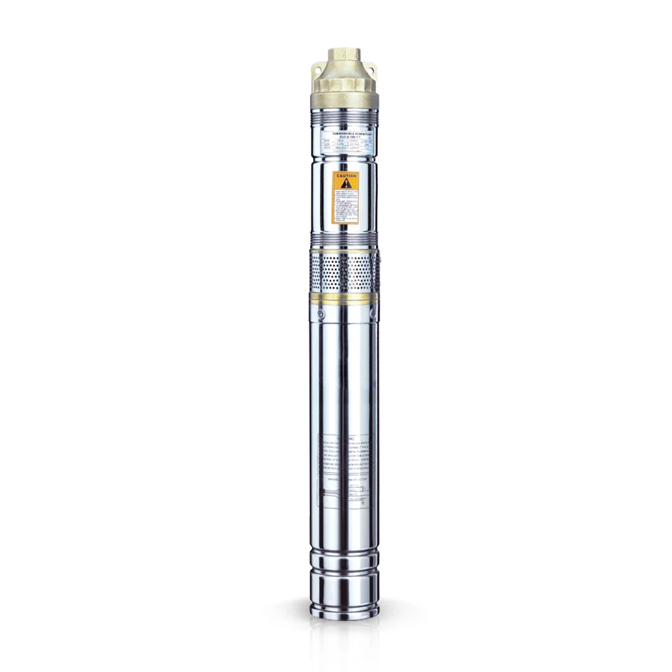 Deep Well Submersible Screw Pump With Brass Oil Chamber