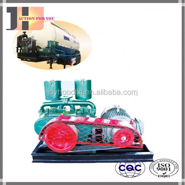 Bulk Cement Tanker Powder Material Blower for Truck Unloading Power