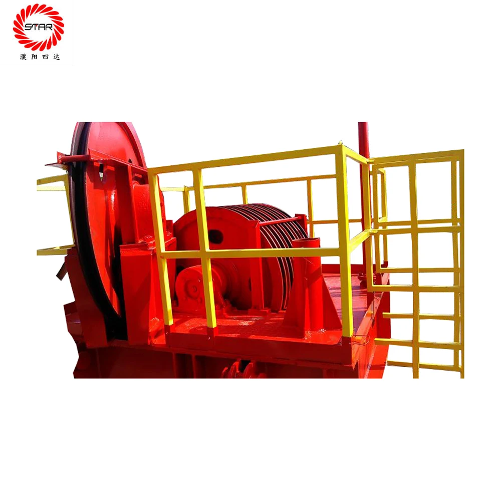 Oil Well Drilling Rig Part Solid Control Equipment TC225 Crown Blocks