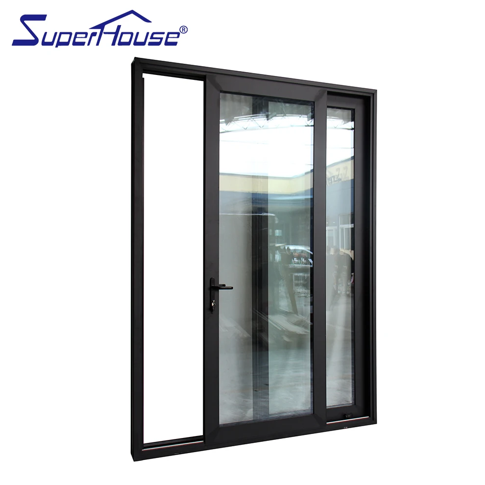 Hot sell partition wall swtichable glass with sliding folding glass doors