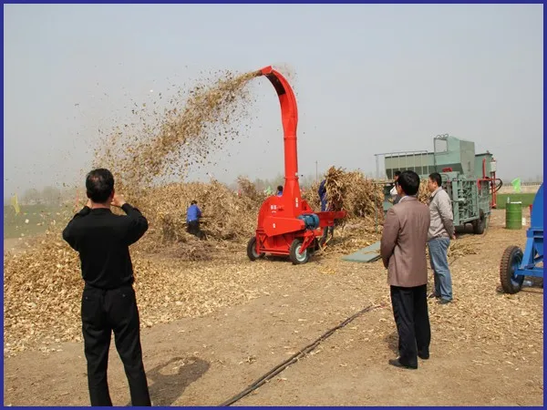 Straw Hay Grass Chopper Machine Corn Silage Cutting Machine