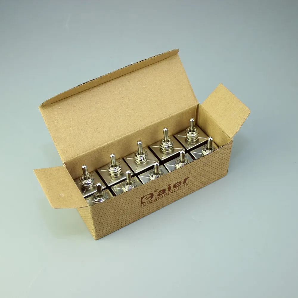 15a 250v Spst 2 Pin On-off 2 Way Kn3(c) Single Pole Toggle Switch ...