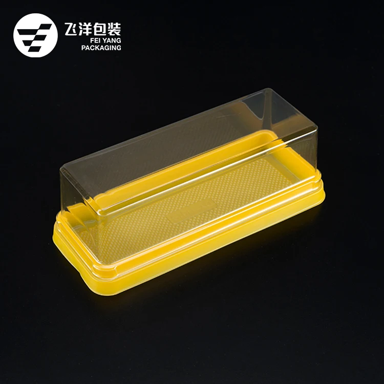 Plastic Disposable Packaging Box Swiss Roll Cake Container Buy Plastic Cake Dome Containers Round Plastic Cake Containers Swiss Roll Cake Container Product On Alibaba Com