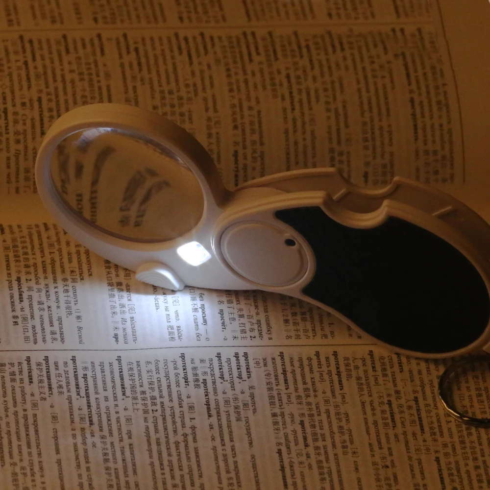 Bijia No. 6901 5x 45mm Foldable Led Light Pocket Keychain Jewelers Loupe Magnifier Buy Folding