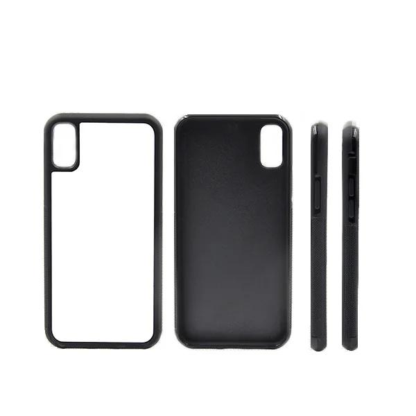 Sublimation Printing Iphone X Sublimation Case Rubber Silicon 2D