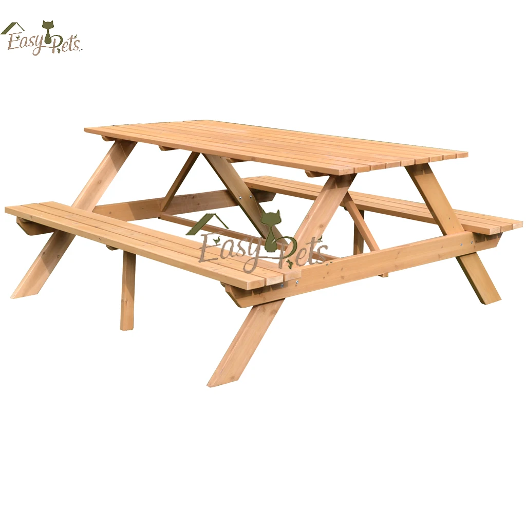 Стол для пикника деревянный