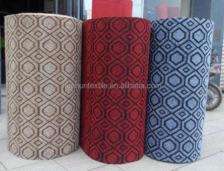 Двухцветный жаккардовый ковер для коридора офиса в