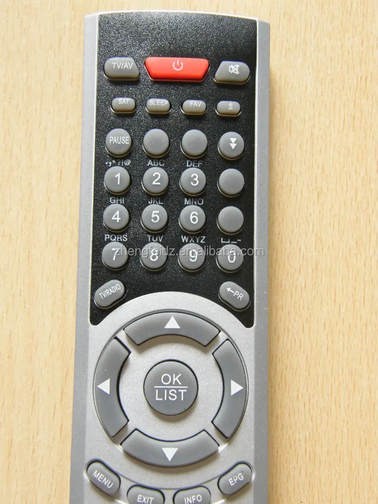 50 Keys 50 Buttons Ueva Clase Hd 9000 HD Por Satelite 9000 Caja De Receptor Control Remoto