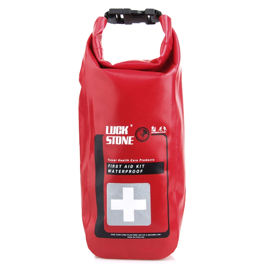 5L New Style Waterproof Empty First Aid Kit Bag Roll Top Compression Dry Sack for Outdoor Camping Kayak Canoe Sailing Fishing Boating Floating