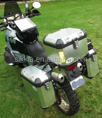 Aluminium Motorcycle Panniers