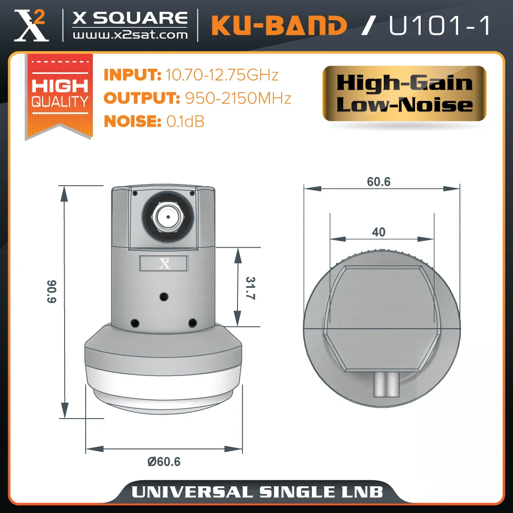 Microwave Transmitter of Satellite Receiver