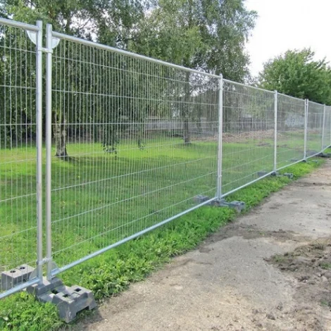 Movable Welded Wire Mesh Fencing Temporary Fence for Rental House