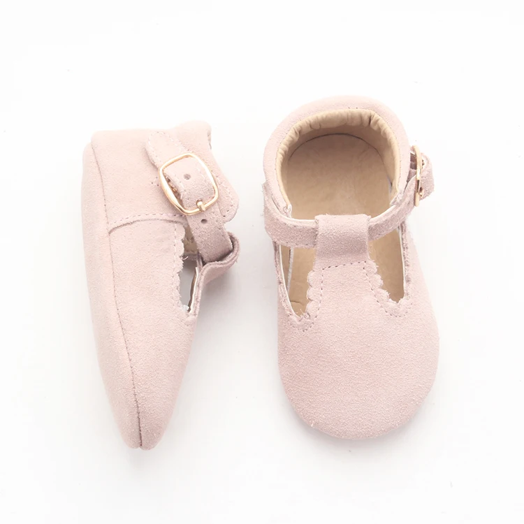 Wholesale Fancy Genuine Leather Fashion Baby Soft Soles Shoes