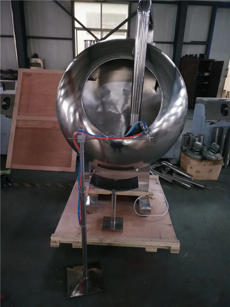 BY-1000 новая машина для нанесения сахара шоколада конфет