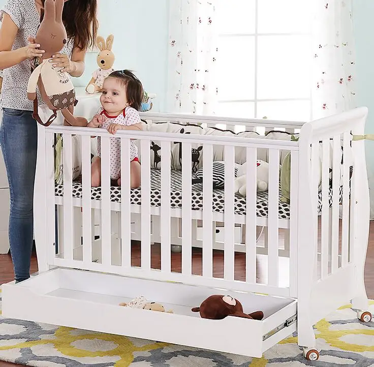 Australia Market Hot Crib Type And Solid Wood Style Wooden Baby Cot Custom Made Cribs Furniture Product On Alibaba Solid Wood Style Wooden Baby Cot
