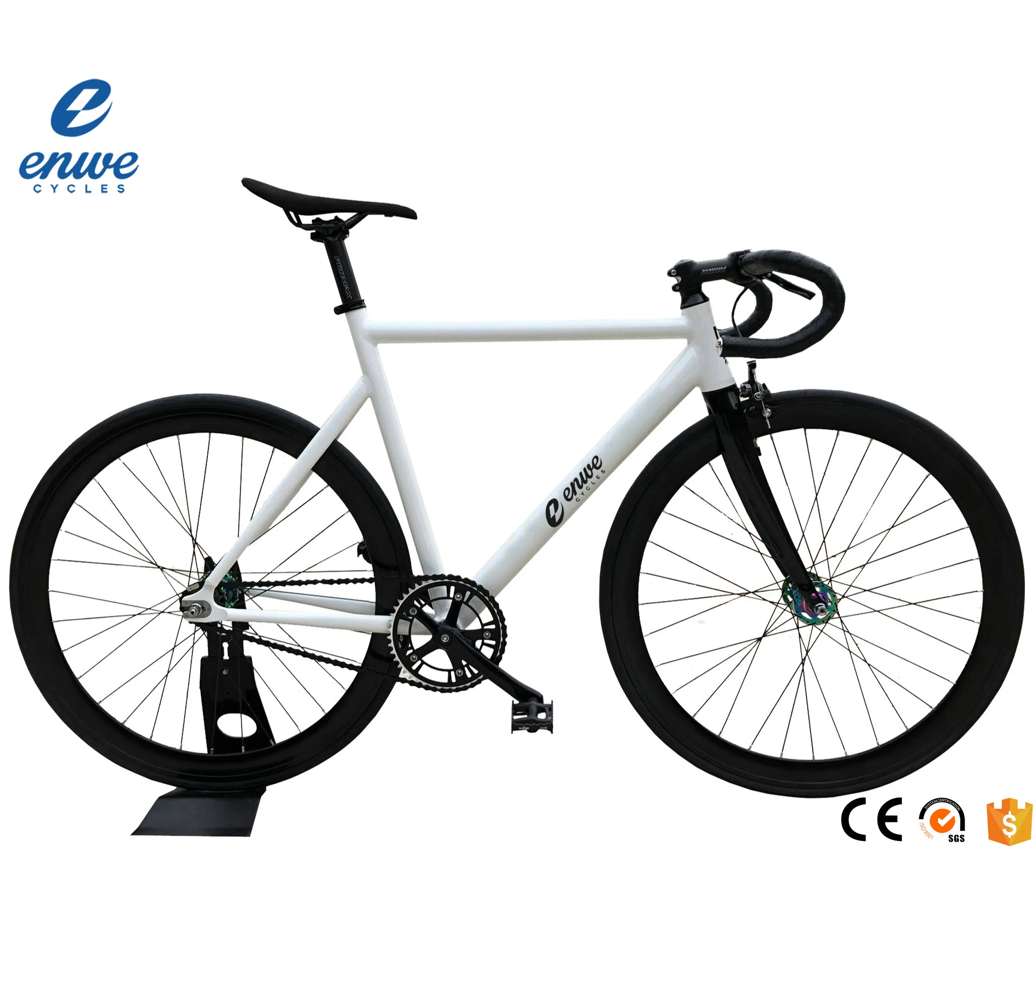 Source Hot Sale 700C 6061 Aluminum Aero Single Speed Bike Fixed Gear Track Bike on m.alibaba