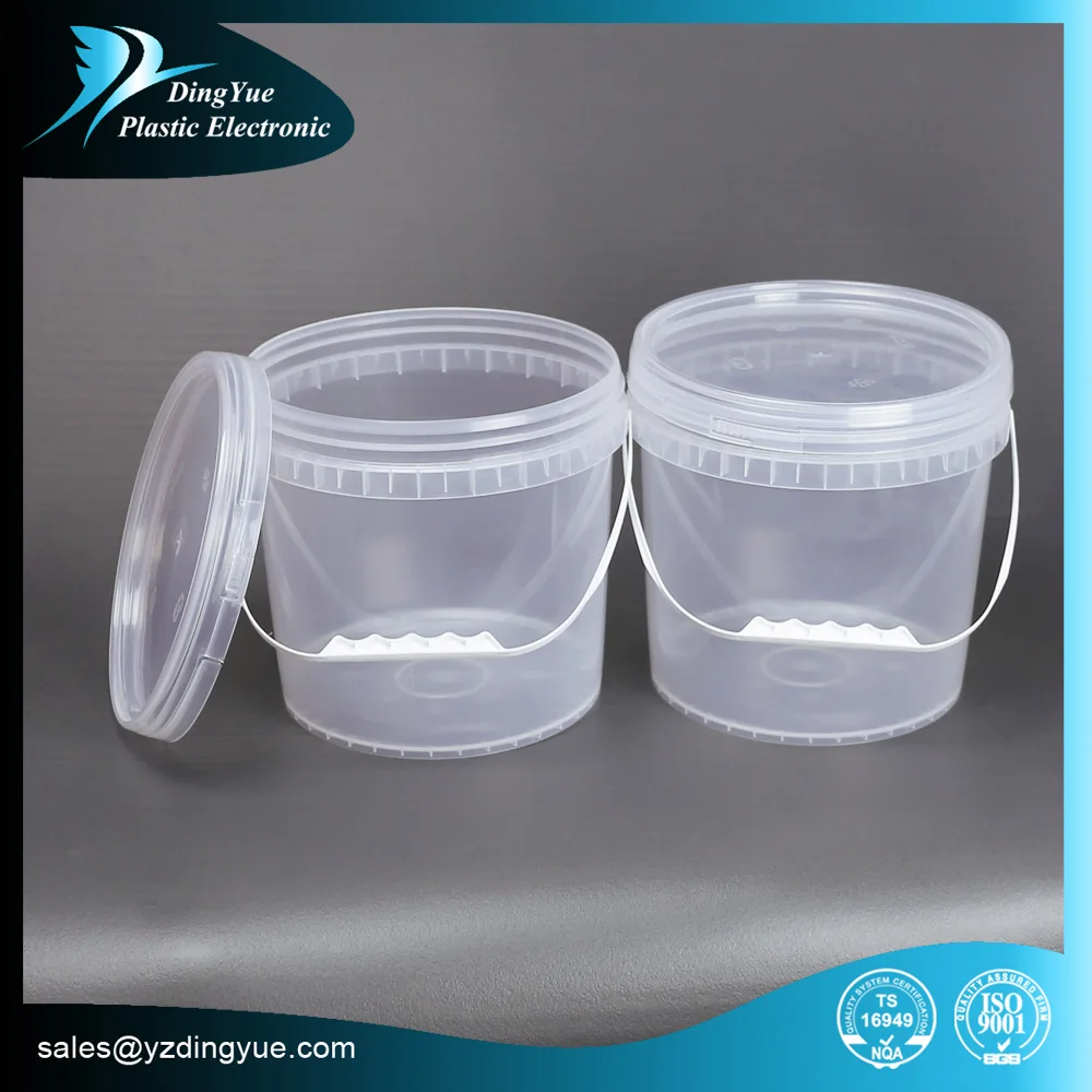 1L Ltr Liter Plastic Buckets Tubs Containers Tamper Evident, 44% OFF