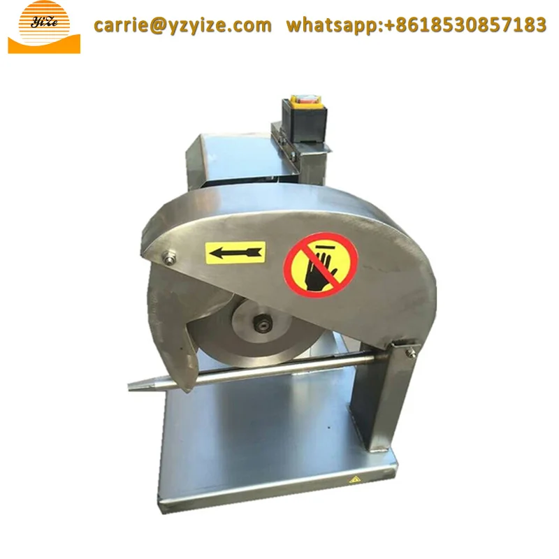 Manual Thick stainless steel cutting dicing slicer cut chicken and duck  goose Slicer machine Frozen Meat Cutter Slicer Machine