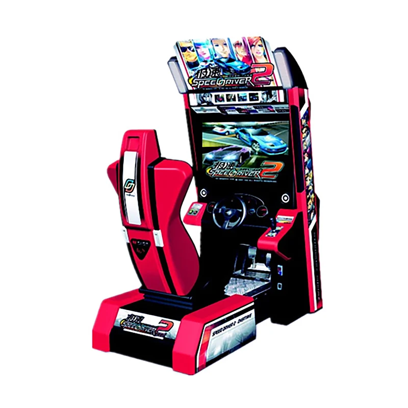 Hot Selling Arcade Game Motion Simulator Speed Drive Arcade Video Cai  Racing Game Machine for Sale
