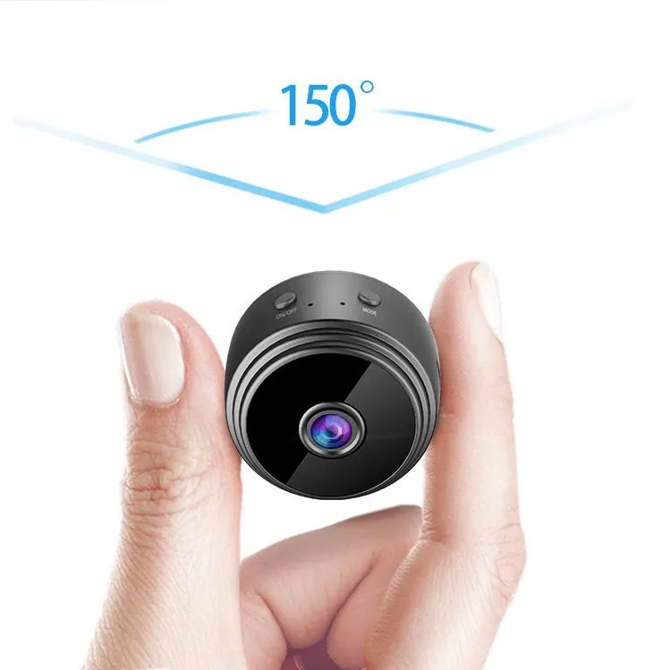 Kleine Mini Spy Kamera Drahtlose Volle HD 1080P WiFi Überwachung für Indoor