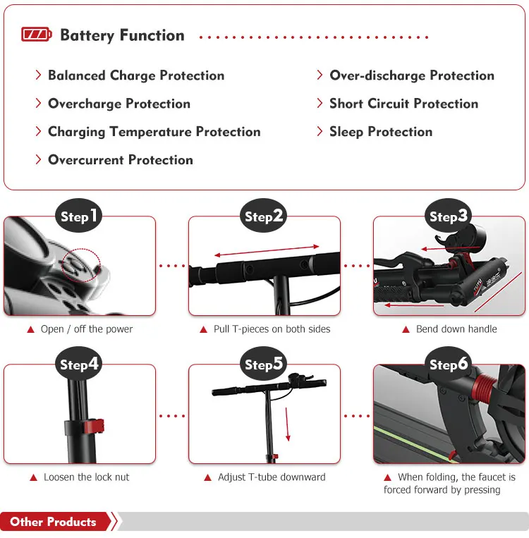 High Quality T10-ddm Mobility E Scooter Electric Scooters Long Range ...