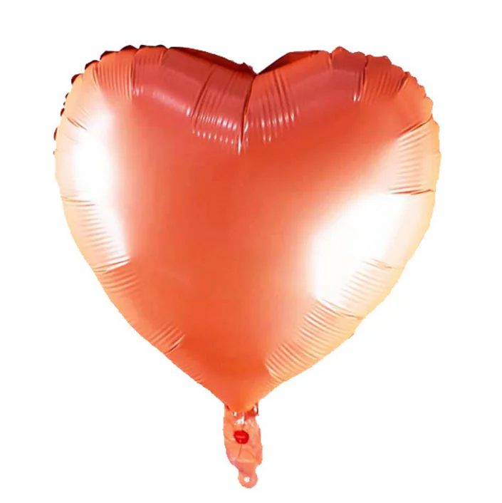 inch fluorescent five-pointed star balloon heart-shaped balloon