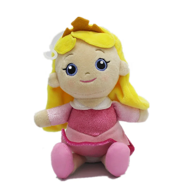 Directly Factory Price Customized Soft Baby Girl Shaped Plush Toys and Dolls with Skirt