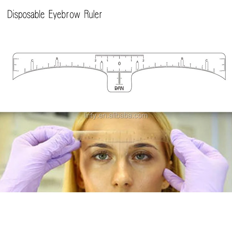 
Линейка для бровей OEM/Одноразовая, линейка для перманентного макияжа, инструменты для формирования бровей, линейка для измерения бровей, наклейка для микроблейдинга 