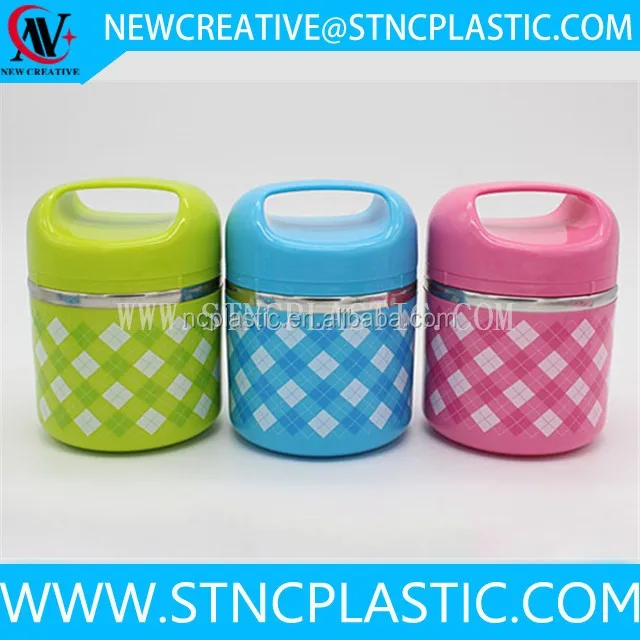 Stainless Steel Lunch Box 630ml Portable Insulated Food Jar Large Capacity Thermos  Container Microwave Lunch Box