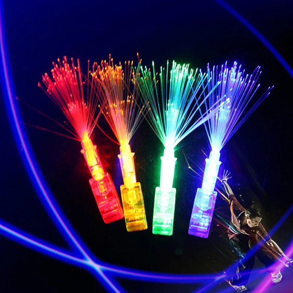 fiber optic finger lights