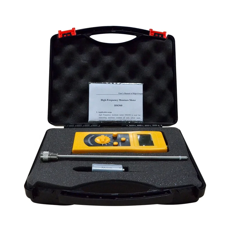 Цифровой портативный измеритель влажности мяса DM300R для