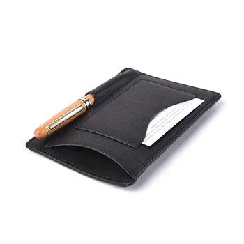 Things To Do Note Jotter Personalized Leather Index Card Holder