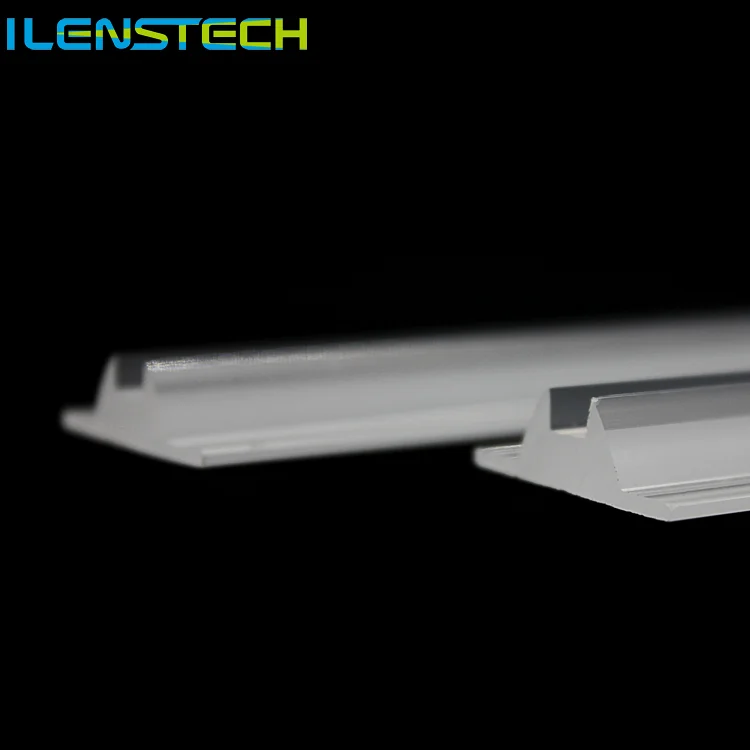 8 Leds Linear Asymmetrical Lens 10x65 Degree Led Optical Lens