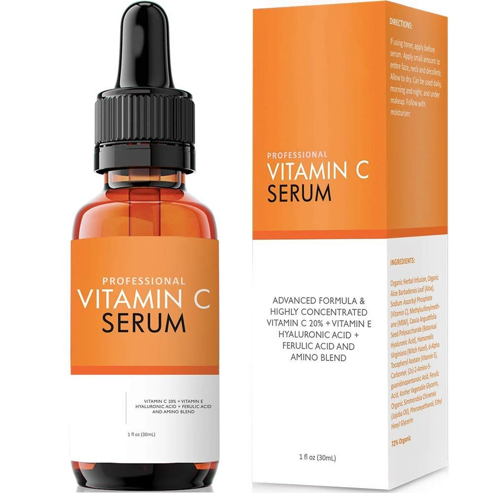 natural whitening serum