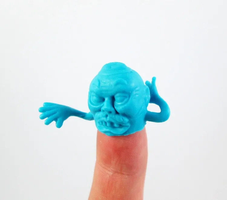Новые экологичные мягкие маленькие пластиковые игрушки ТПР многоцветная пластиковая история игрушка-марионетка на палец для капсулы торговый