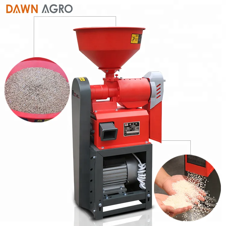 DAWN AGRO Portable Rice Mill Machine Dehusking Rice Milling Plant in Philippines for Home Use