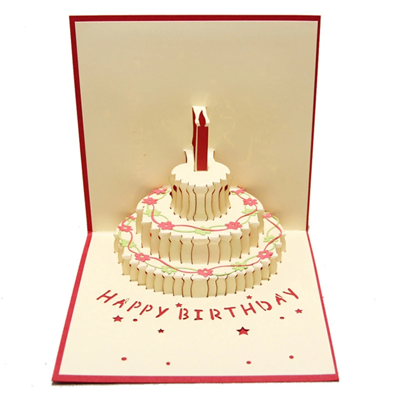 Promotion 3d Carte De Voeux Pop Up Carte D Anniversaire Buy Carte De Voeux 3d Carte D Anniversaire Carte Pop Up Product On Alibaba Com